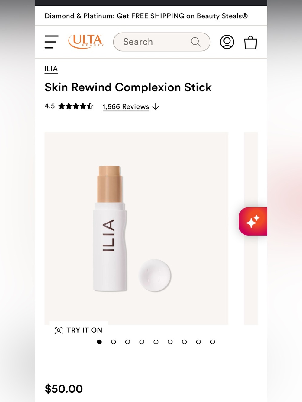 ILIA Skin Rewind Complexion Stick — Beige
